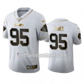 Miesten Kansas City Chiefs NFL Pelipaita Chris Jones 95 Nike Valkoinen Golden Edition